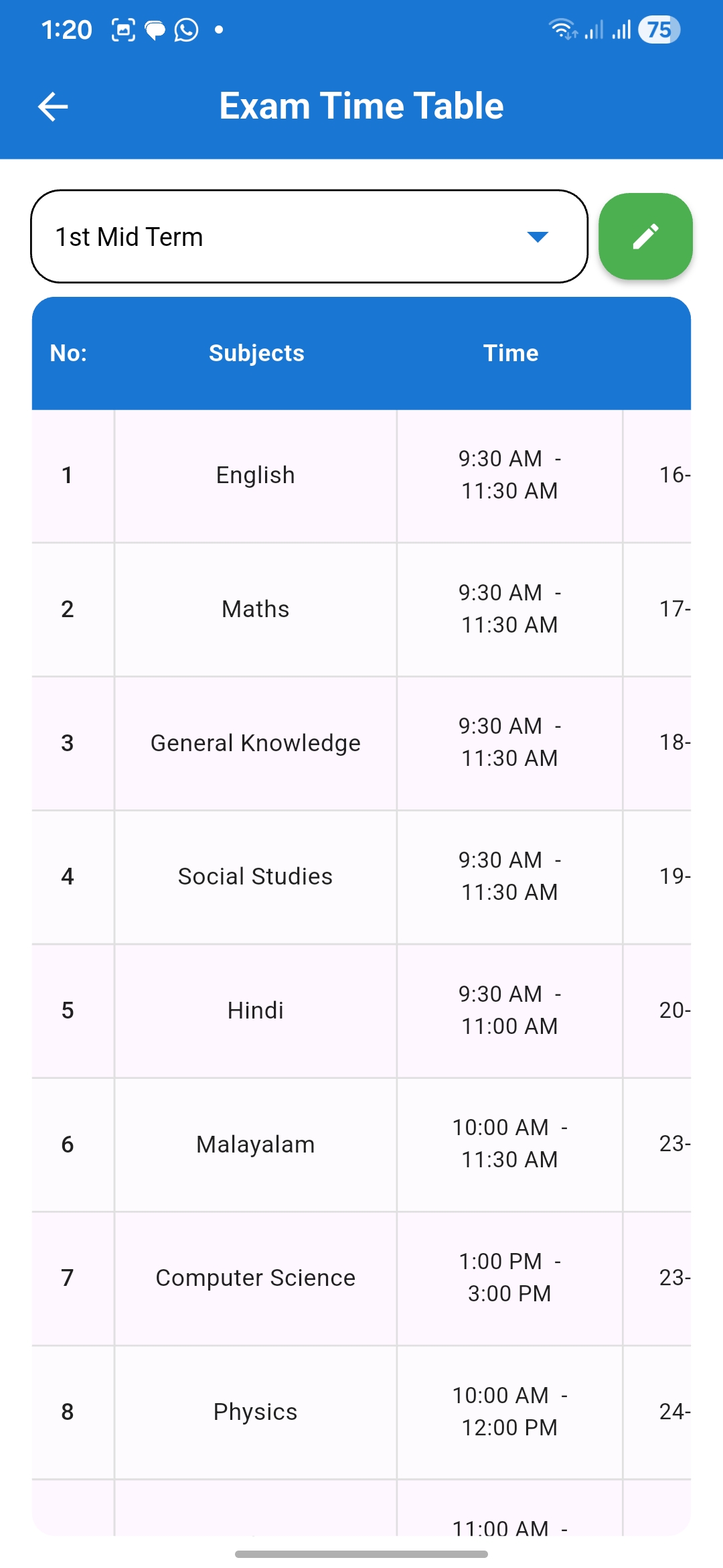 EDUORA academics